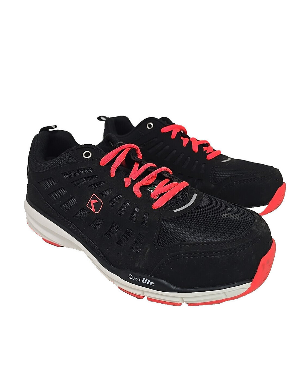 DAKOTA Women's Quad Lite Alum Toe Comp Plate Work Shoes 3602 Black Size 9M